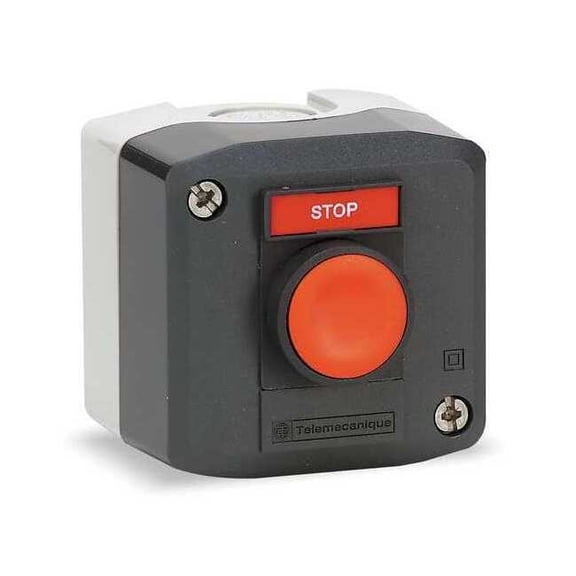 Schneider Electric Push Button Contrl Station,1NC,Stop,22mm XALD111H29H7