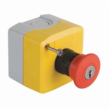 Schneider Electric Push Button Cntrl Station,1NC,Mshrm Head XALK188H7