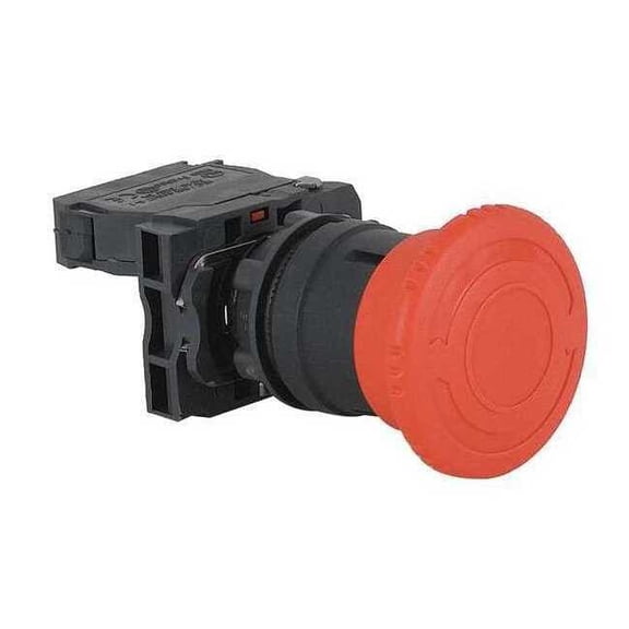 Schneider Electric Emergency Stop Push Button, 22 mm, 1NO/1NC, Red XB5AS8445
