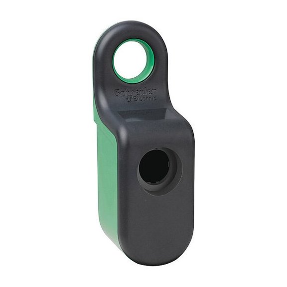 Schneider Electric Empty Handy Box, Polycarbonate, Green ZBRM21