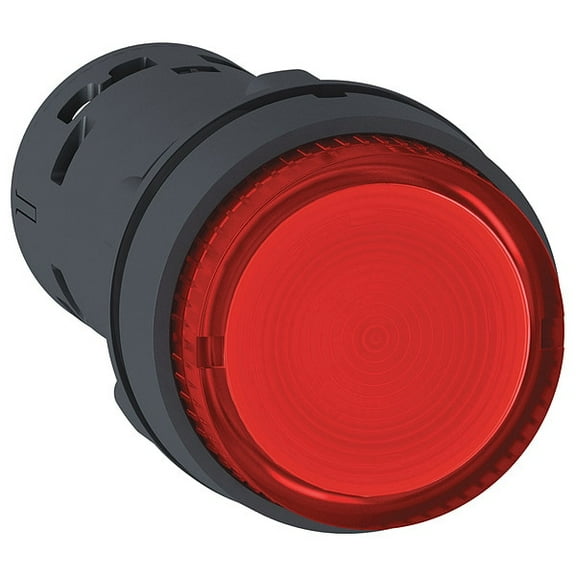 Schneider Electric Extended Push Button, Red, LED, 22mm XB7NW34B1
