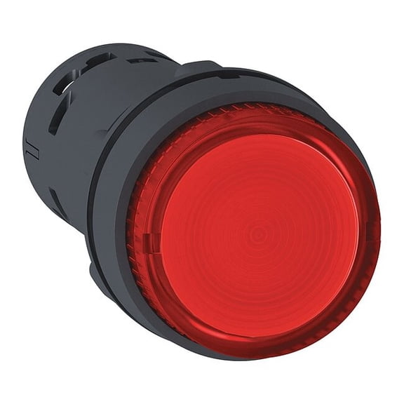 Schneider Electric Extended Push Button, Red, LED, 22mm XB7NW34B1