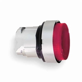 Schneider Electric Illuminated Push Button Operator, 22 mm, Red ZB4BW14