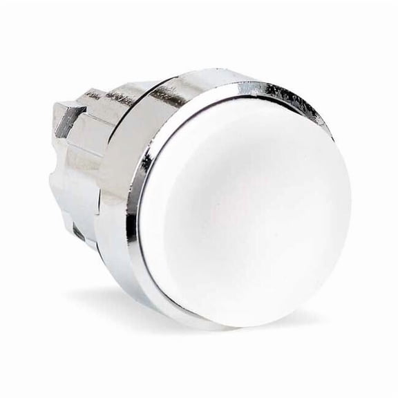Schneider Electric Push Button operator, 22 mm, White ZB4BL1