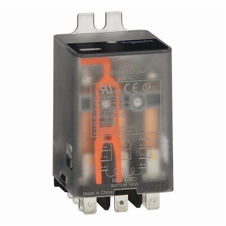 Schneider Electric Relay,Side Flange,3VA,3PDT,24VAC 788XCXRC1-24A