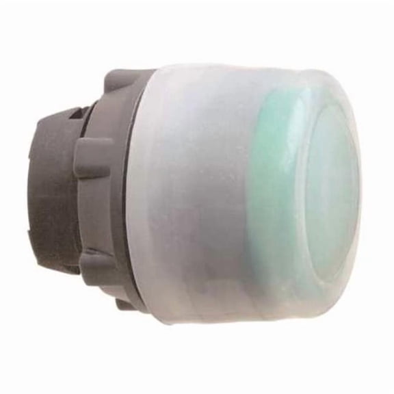 Schneider Electric Flush Push Button,Green,Non-Illum,22mm ZB5APA3