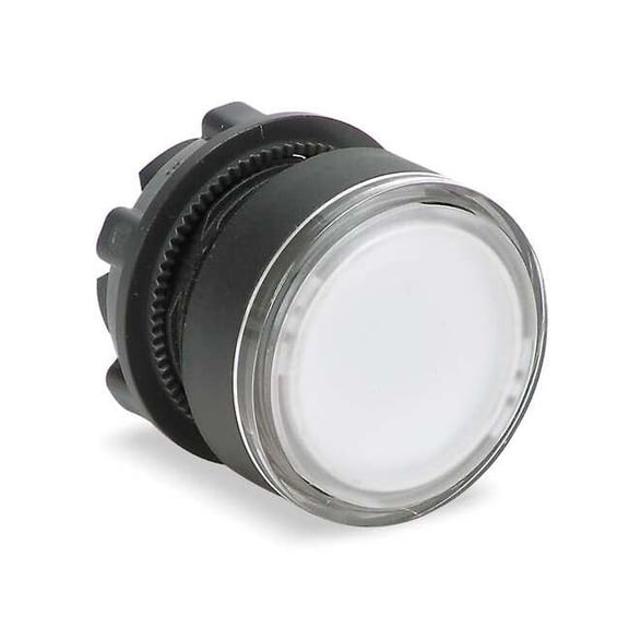 Schneider Electric Illuminated Push Button Operator, 22 mm, White ZB5AH013