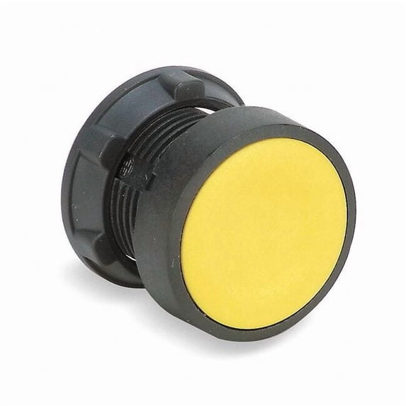 Push Button operator, 22 mm, Yellow ZB5AA5