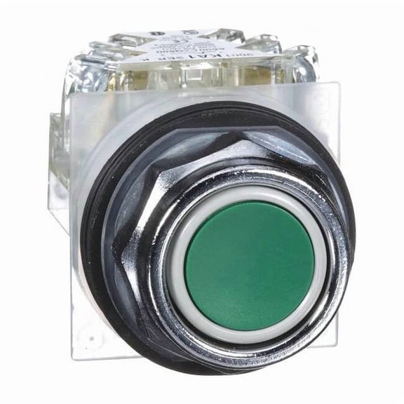 Push Button Operator, 30 mm, SPDT, Green 9001KR1GH13