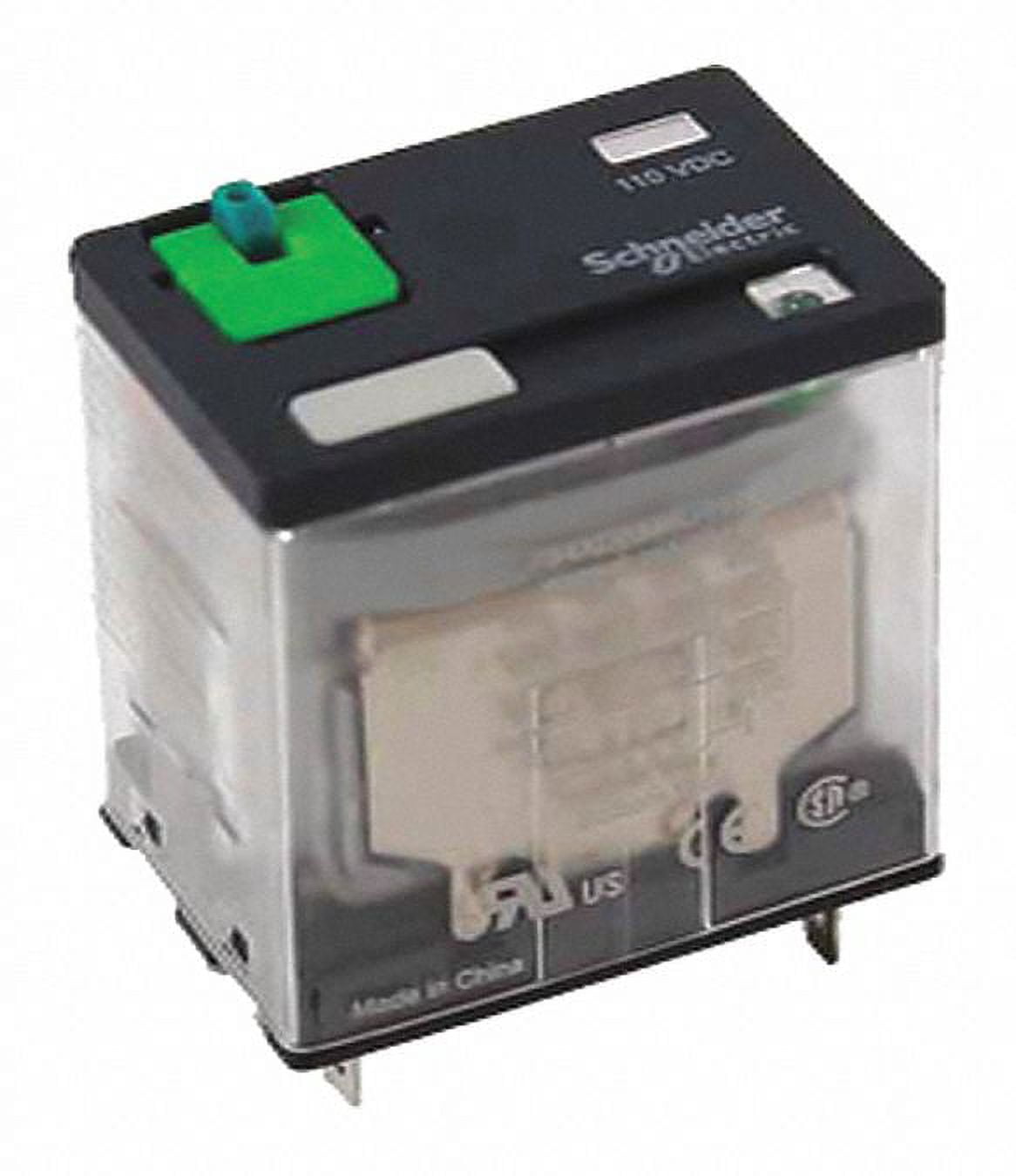 Schneider Electric Gen Purpose Relay,14 Pin,Square,240VAC 784XDXM4L ...