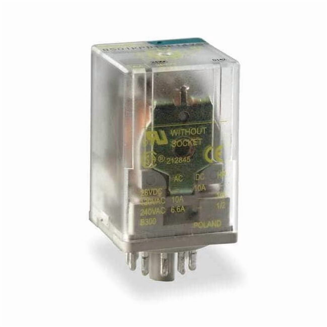 Schneider Electric General Purpose Relay,120VAC, 10A, 8Pins 8501KPR12P14V20