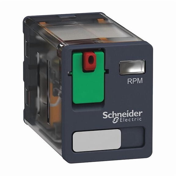 Schneider Electric General Purpose Relay,120VAC, 15A, 8Pins RPM21F7
