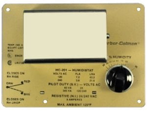 Schneider Electric HC-201 - Duct Mount Humidistat (24/120/240V)