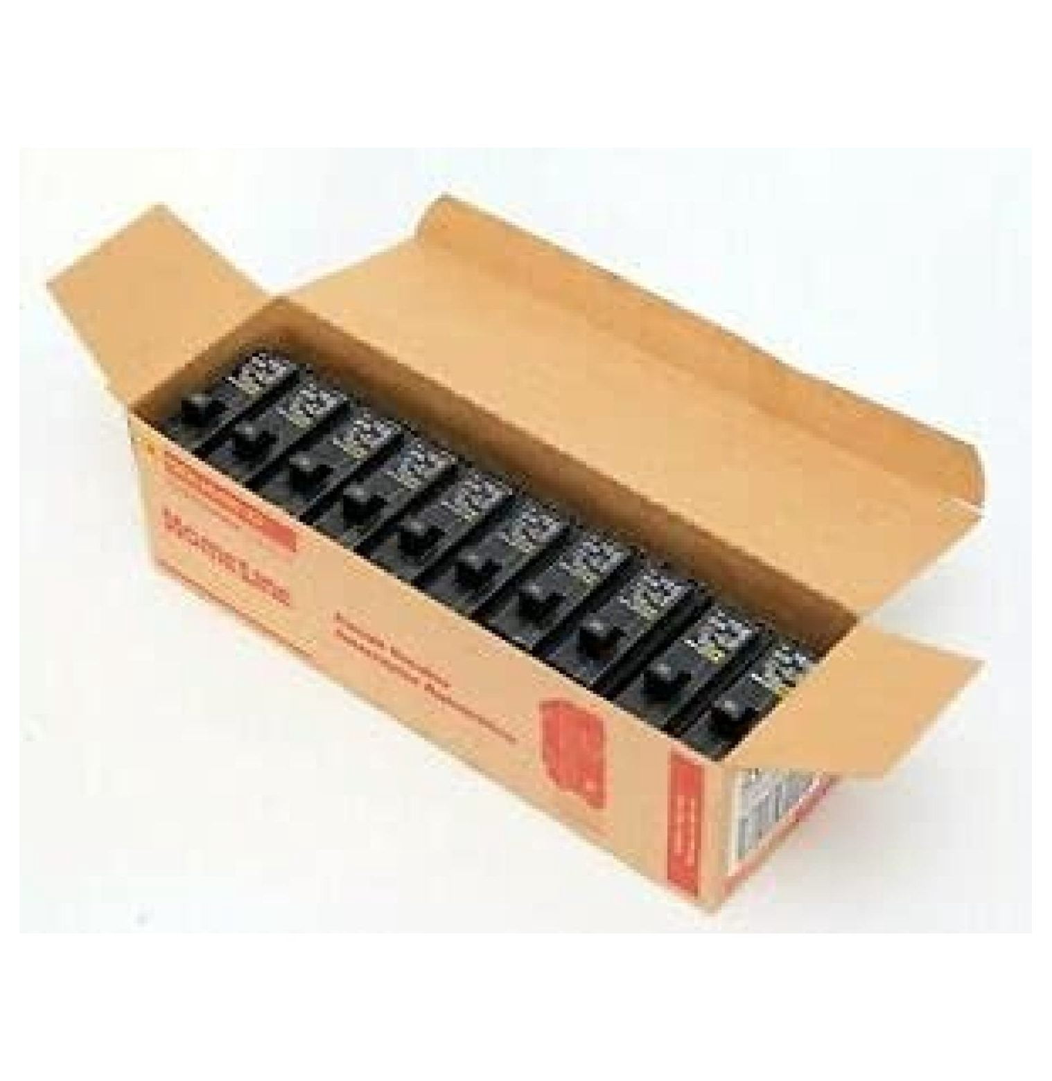 Schneider Electric Homeline 20 Amp Circuit Breaker, Single-Pole, UL Listed, 120/240V, for Electrical Panel Overload & Short Circuit Protection - 10 Pack