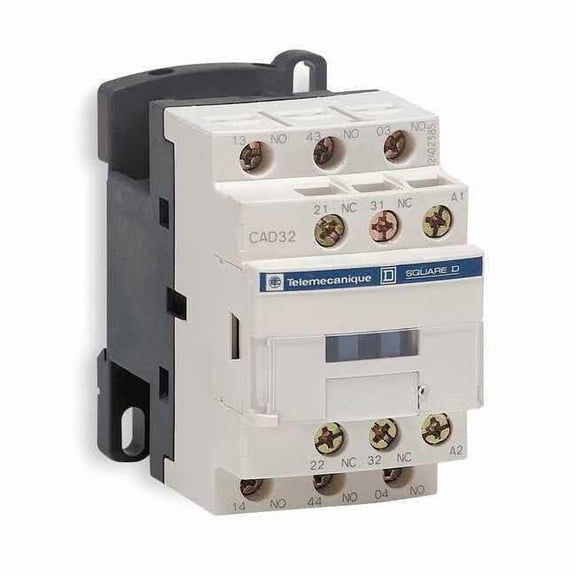 Schneider Electric IEC Control Relay,5NO,24VAC,10A CAD50B7