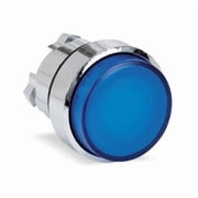 Schneider Electric Illuminated Push Button Operator, 22 mm, Blue ZB4BW163
