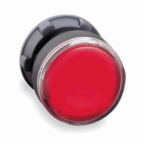 Schneider Electric Illuminated Push Button Operator, 22 mm, Red ZB5AH043