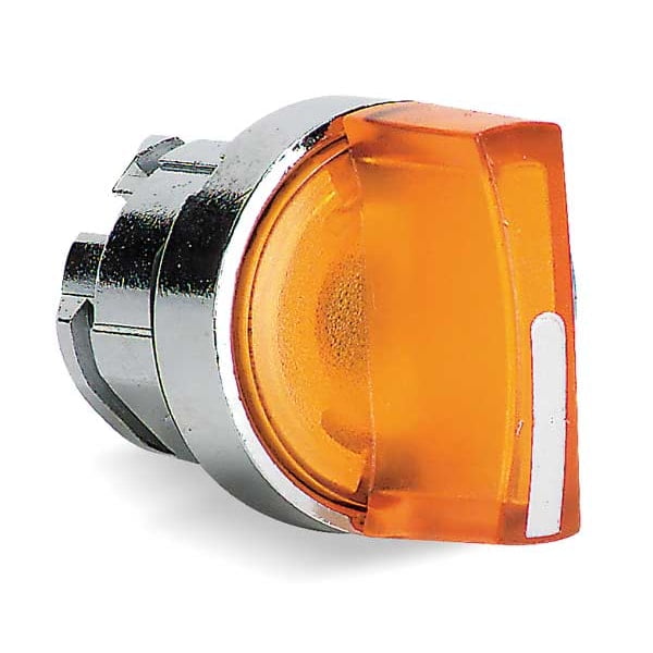 Schneider Electric Illum Selector Switch,3 Pos,22mm,Yellow ZB4BK1753