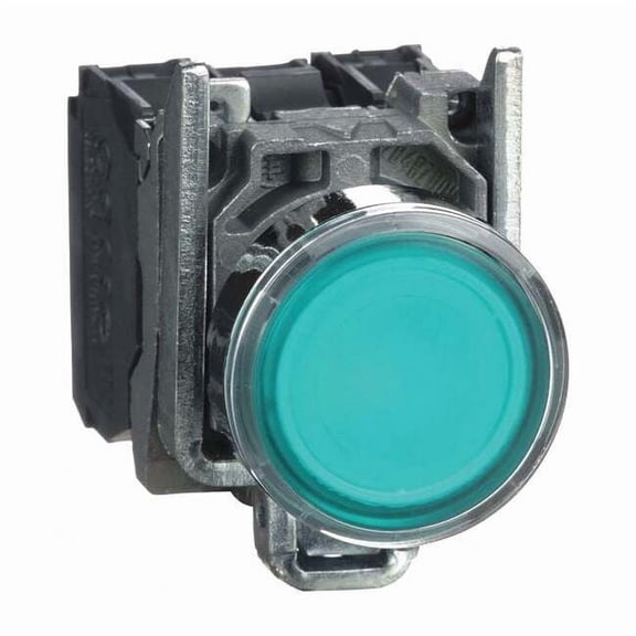 Schneider Electric Illuminated Push Button,22mm,Green XB4BW33G5