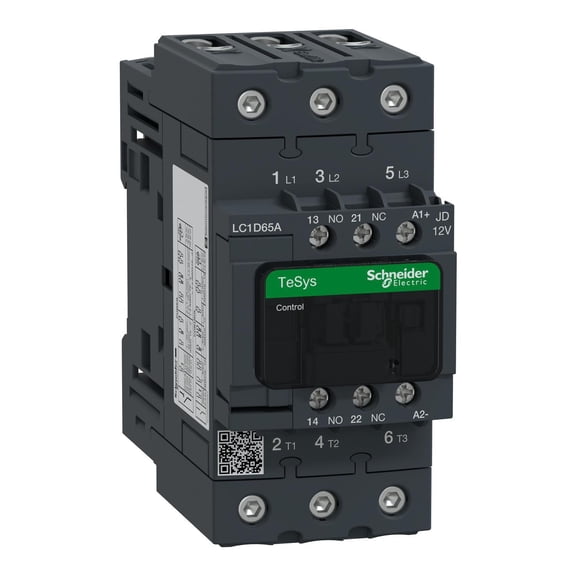 Schneider Electric LC1D65AJD Tesys D Everlink Iec Contactor