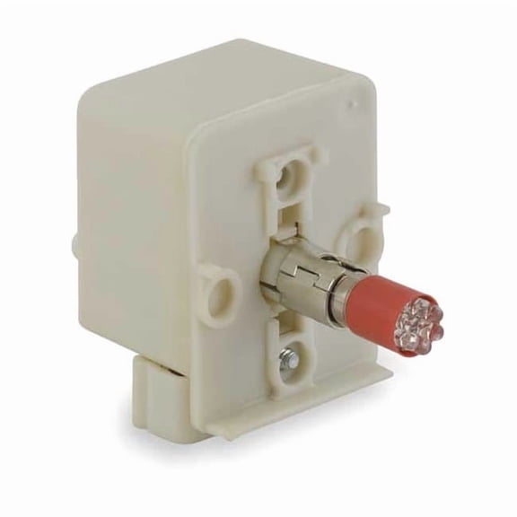 Schneider Electric Lamp Module, 30mm, 120VAC/VDC, Red, LED 9001KM38LR