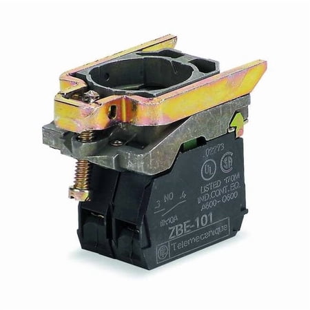 Schneider Electric Lamp Module and Contact Block,22mm,1NO ZB4BW061