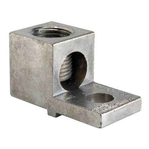 Schneider Electric Mechanical Lug, 300 kcmil Max, 1 Conductor, Aluminum DZ2FH1