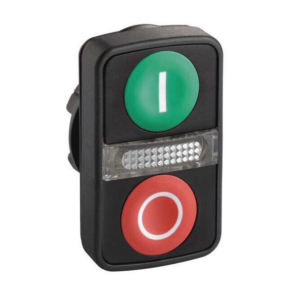 Schneider Electric ZB5AW7A3741 Harmony Illuminated Pushbutton Operator