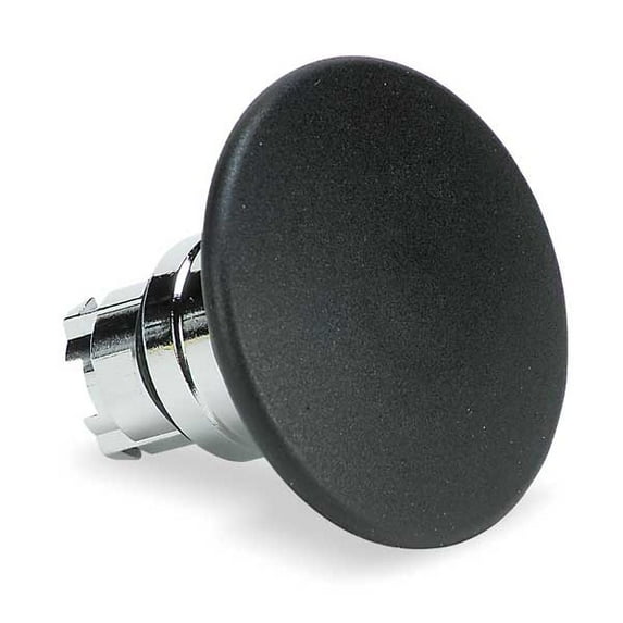 Schneider Electric Mushroom Head Push Button,Black,22mm ZB4BR2