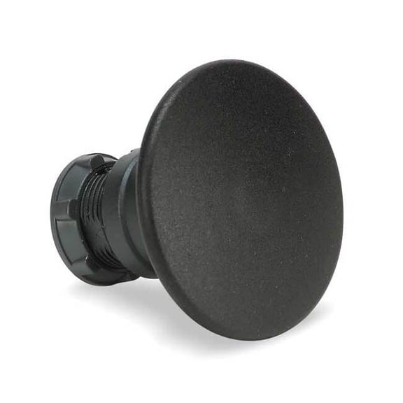 Schneider Electric Mushroom Head Push Button,Black,22mm ZB5AR2
