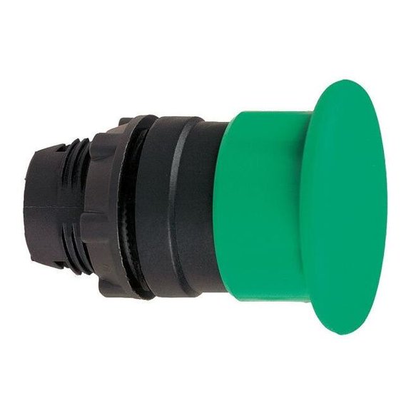 Schneider Electric Mushroom Head Push Button, Green, 22mm ZB5AC3