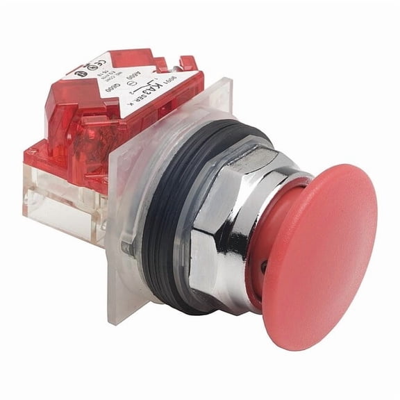 Schneider Electric Push Button Operator, 30 mm, 1NC, Red 9001KR9R94H6