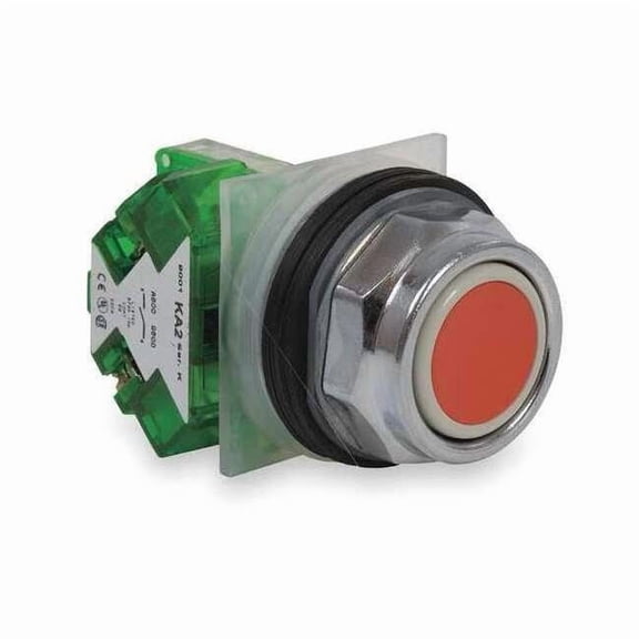 Schneider Electric Push Button Operator, 30 mm, 1NO, Red 9001KR1RH5