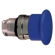 Schneider Electric MushroomHeadPushButton,Blu,NonIllum,22mm ZB4BC6