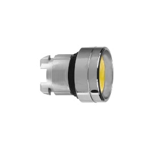 Schneider Electric RecessedPushButton,Yellow,Non-Illum,22mm ZB4BA56
