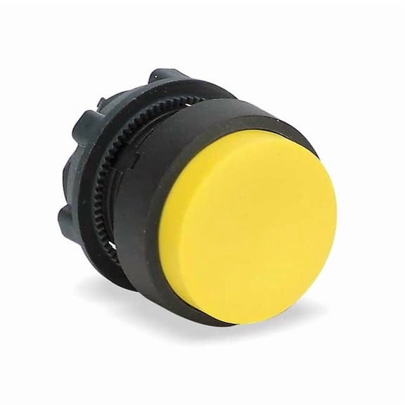 Push Button operator, 22 mm, Yellow ZB5AH5