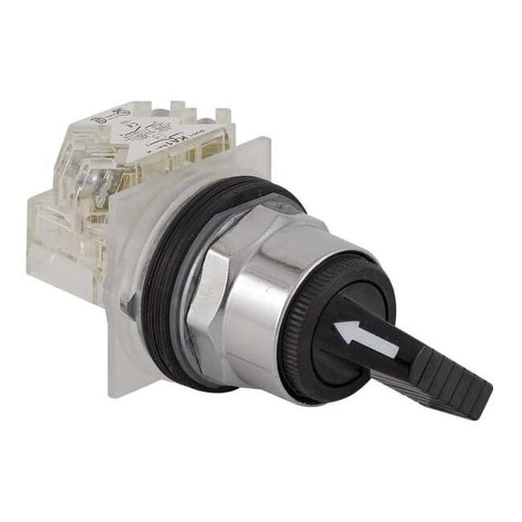 Schneider Electric Non-Illum Selector Switch,Polycarbonate 9001KS34FBH13