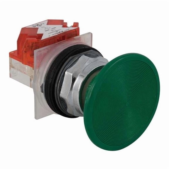 Schneider Electric Push Button Operator, 30 mm, 1NC, Green 9001KR25GH6