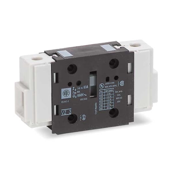 Schneider Electric Nonfusible Loadbreak, 32A, 690V AC, Gray VZ1