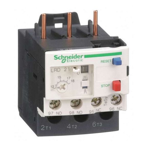Overload Relay, 1NC/1NO, 12 A Min current, 18 A Max current, 690V AC LRD21
