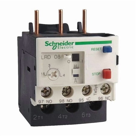 Overload Relay, 1NC/1NO, 0.16 A Min current, 0.25 A Max current, 690V AC LRD02