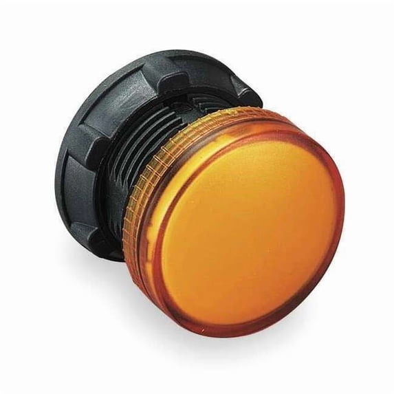 Schneider Electric Pilot Light Head,Yellow,22mm ZB5AV05