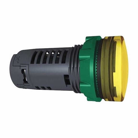 Schneider Electric Pilot Light,Yllw,LED Lamp Type XB5EVB8