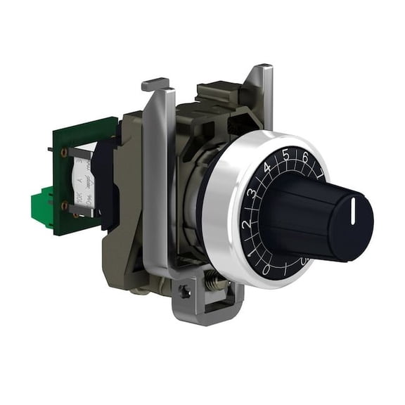 Schneider Electric Head And Potentiometer,R10K XB4BD912R10K