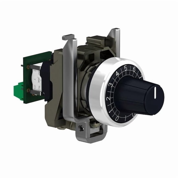Schneider Electric Head And Potentiometer,R10K XB4BD912R10K