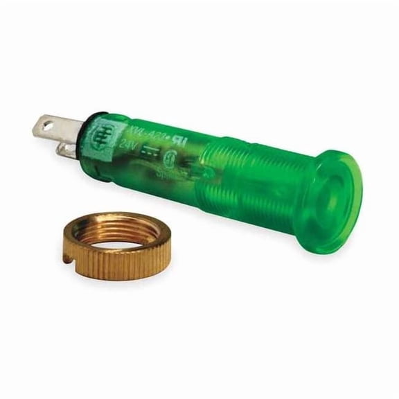 Schneider Electric Flush Indicator Light,24VDC,Green XVLA233
