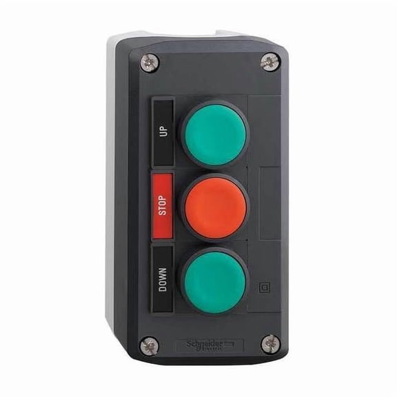 Schneider Electric Push Button Control Station,Up/Stop/Down XALD321H29H7