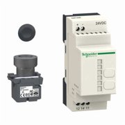 Schneider Electric WirelessPBKit,Blk/Blu/Grn/Rd/Wht/Ylw XB4RFA02