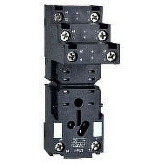 Schneider Electric Rlay Scket,Finger Safe/Elvtr,Squre,8 Pin RXZE2S108M