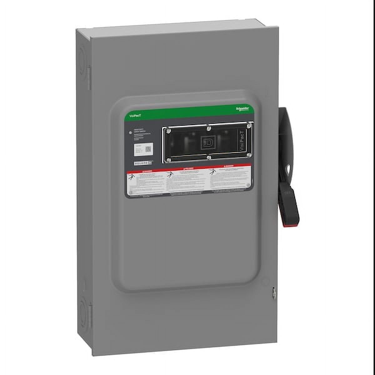 Schneider Electric Safety Switch,3PST,200 A,3 Poles,3 Wires VHU364 ...